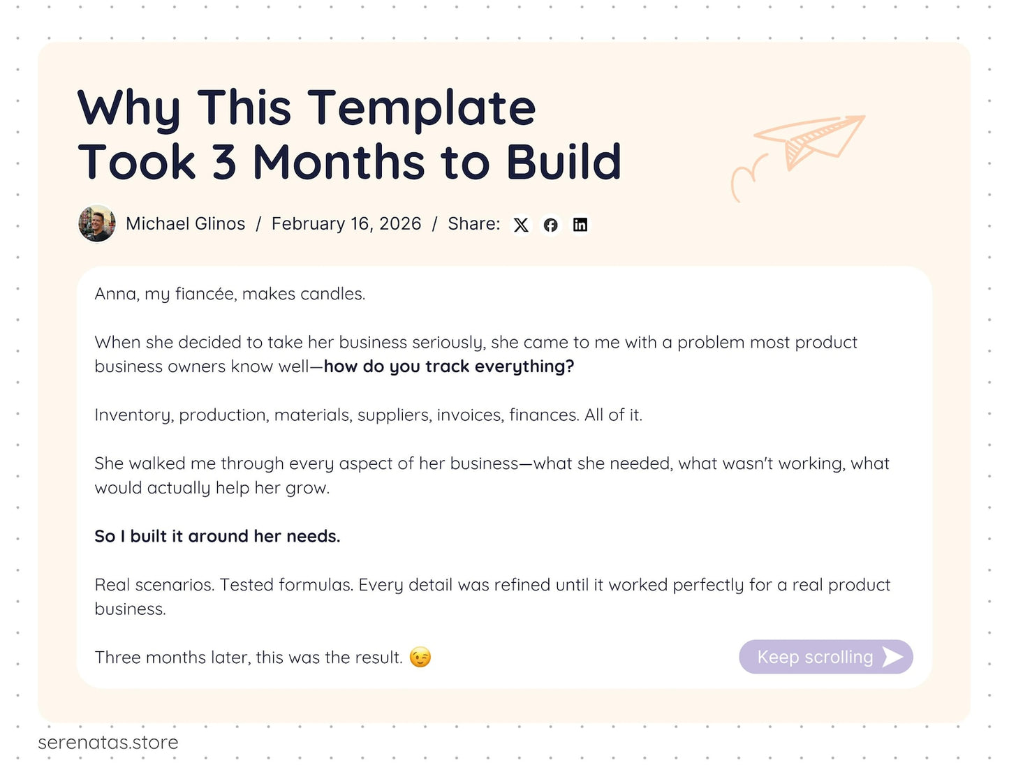 All-in-One Product Business Template