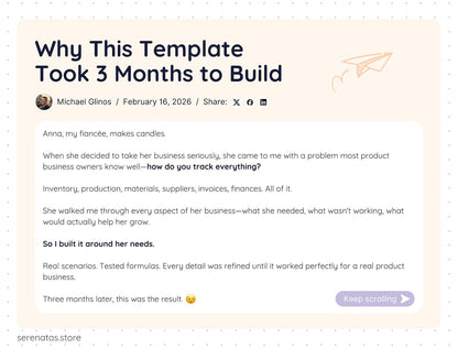 All-in-One Product Business Template